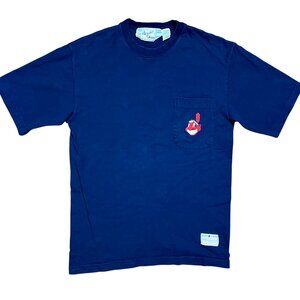 Cleveland Indians Chief Wahoo Admit One Sportwear Vintage T-Shirt, Men's XL